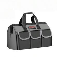 Handheld Multi-Function Tool Bag, Multi-Functional Oxford Canvas Material, Electrician Tool Bag, Repair Hardware Tools, Thick Wear-Resistant Storage Bag