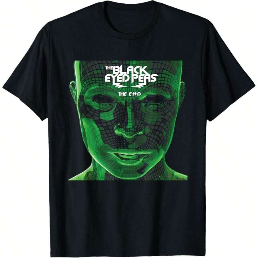 Black Eyed Peas - The End Album T-Shirt - màu đen - Xem 1