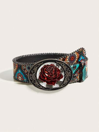 1 pieza Cinturón de mujer estilo bohemio y occidental, de color dorado rosa metálico y multicolor, adecuado para faldas, vestidos, fiestas, reuniones, festivales de música, Día de la Madre, regalos, vacaciones