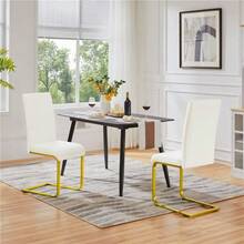 Sillas de comedor - Gris claro - Ver 10