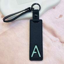 1pc Fashionable English Letter Car Key Chain Creative Letter Pendant Keychain Bag Charm Letter Hanging Decor Valentine's Day Gift Event School Teacher For Men Mini Wallet Small Wallet Wallet Keychain Lanyard