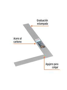 E-8X12, Escuadra para cantero, cantos rectificados, 8"x12",38265264 - Camel - Ver 2