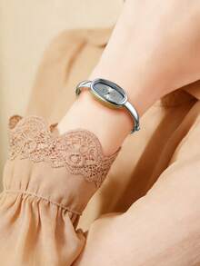 1pc Women's Business Classic Roman Numeral Quartz Watch, Suitable For Daily Wear