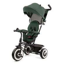 JCH-Kinderkraft Aston Triciclo Evolutivo Bicicleta Sin Pedales Bicicleta Bebe Plegable para Niños Cinturón con Accesorios Portavasos Cesta 9 Meses a 25 kg Verde - Soltero - Ver 2