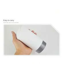 Creative Fashion Mini Silicone Car Trash Can Car Storage Box Cute Trash Can In The Car - A - View 4