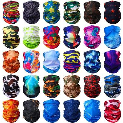 polainas para el cuello, bufanda elstica, diadema que absorbe el sudor, bandana para mujeres y hombres, deportes, yoga, correr