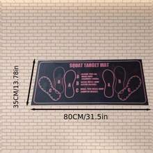 1 pieza Rodillera antideslizante, Almohadilla de activación de glúteos, Almohadilla de asistencia para sentadillas, Esterilla para kettlebell y sentadillas, Ayuda a mejorar la eficiencia y del entrenamiento, Antideslizante y duradera, Suave y elástica, Fácil de limpiar y guardar, Adecuada para entrenamiento en el gimnasio, entrenamiento en casa, actividades interiores/exteriores, también excelente para yoga - Multicolor - Ver 11