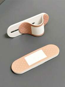 1个可爱创意绷带设计可伸缩手机支架 - 高品质免提车载仪表盘支架，兼具艺术性和实用性的智能手机配件，适用于所有设备，手机握把支架兼容和安卓手机，生日礼物送给家人和朋友，推拉式手机握把兼容和安卓手机，生日礼物，送给家人、朋友的生日礼物，手机配件 - 彩色 - 查看 5