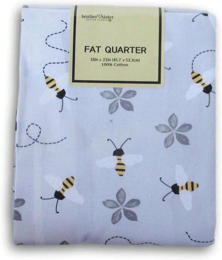 Fat Quarter 100% Cotton For Sewing Crafts - 18 X 21 Inches (Pink Kitty) - ColorJ - 查看 1