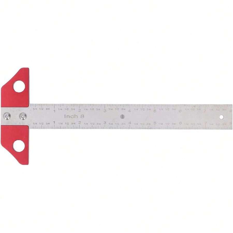 Escuadra en T de Carpintería, Trazador de Medición de Aleación de Aluminio, Herramienta para Carpintero,38265237 - Multicolor - Ver 1
