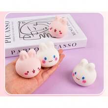 Đồ chơi bóp ngón tay 1/2/4 món, đồ chơi giảm căng thẳng mềm mại hình ếch, đồ chơi kích thích giác quan phù hợp cho trẻ em, người lớn, bệnh nhân tự kỷ, có thể dùng làm quà tặng trong giỏ quà Phục Sinh, phần thưởng trong các bữa tiệc hoặc lớp học. - Nhiều màu - Xem 5