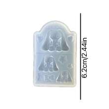 Resin Casting Mold, Silicone Mold Accessories, Teddy Bear & Drooping Ear Rabbit Resin Liquid Mold, Resin Keychain Silicone Mold, Resin Mold - Silicone - View 13