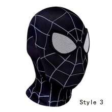 Marvel 1个漫威蜘蛛侠头盔，迈尔斯·莫拉莱斯蜘蛛侠趣味面具，格温·史黛西蜘蛛格温面具，超级英雄冒险，适合角色扮演，节日装饰 - 彩色 - 查看 16