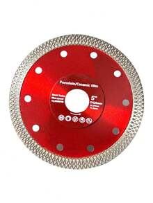 切割刀片、石材切割刀片、合金木工板切割刀片、瓷砖切割刀片、PVC管材切割刀片、玻璃切割刀片、陶瓷切割刀片、多用途、切割速度快、采用钎焊金刚石技术、切割安全无飞片、经久耐用、网格烧结刀片可切割瓷砖而不破裂、切口整齐，适用于安装角磨机和大理石切割机 - 彩色 - 查看 9