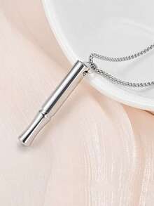 1pc Meditation Breathing Necklace, Mindfulness Anti-Anxiety Whistle Pendant, Yoga Meditation Whistle Necklace, Breathing Regulation Stress Relief Whistle Jewelry - Multicolor - View 11