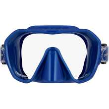 Adult Frameless Diving Mask - Wide View Mono Lens - Low Internal Volume - Pure Soft Silicone - ZS2: Designed in Italy by ,38257452 - Marrón Chocolate - Ver 6