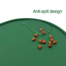 Silicone Pet Food Mat, Non-Slip Waterproof Easy To Clean Dog Feeding Mat, Cat Bowl Mat To Prevent Spilling And Mess - Multicolor - View 4