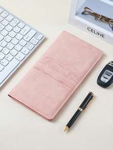 多色汽车标志钱包，轻松整理您的汽车文件 - 汽车卡车储物盒配件，可存放车辆登记证、保险单、驾驶证等！汽车保险数据文件保护套卡包 - 彩色 - 查看 14