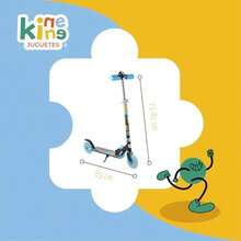 Kids Scooters & Equipment - Blue and Black - View 5