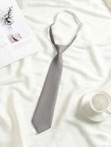 1 corbata de mujer, una corbata clásica de uniforme escolar para damas, una correa de cuello ajustable para fiestas, festivales y actuaciones, adecuada para uso escolar, de boda y de negocios - MulticolorA - Ver 14