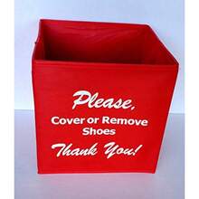 Disposable Shoe Cover Box for Realtors "Red Bootie Box" - como en la foto - Ver 6