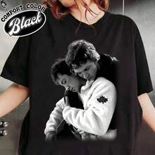 Ilya Rozanov And Shane Hollander Colors Shirt , Heated Rivalry Inspired Shirt, , Hudson Will - 黑色 - 查看 1