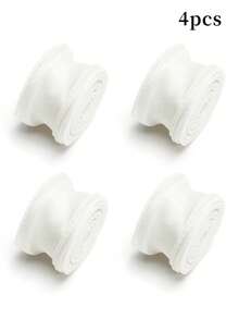 1卷/2卷/4卷/6卷半透明欧根纱丝带卷，适用于花束、礼品包装、蛋糕装饰、婚礼、装饰蝴蝶结、节日派对装饰 - 白色 - 查看 5