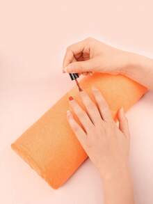 1pc Manicure Hand Cushion - Nail Desk Pad Support, Salon Hand Rest Cushion, Removable & Washable Armrest Pad, Nail Art & Makeup Tools - Multicolor - View 12