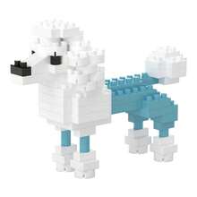 1pc Cartoon Building Blocks Mini Multi-Style Choice Animal Dog Dachshund / Labrador / Schnauzer / Shiba Inu / Poodle Teddy Pet Dog Companion DIY Assembly Educational Building Block Set Home Decor Birthday Gift - 彩色 - 查看 5