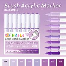 全新升级丙烯颜料马克笔，线上首发。墨水更浓稠，书写更流畅，色彩选择更丰富。适用于手工艺和美术创作，可用于塑料、玻璃、金属、竹子、画布、石头、陶瓷和纺织品等多种材质，满足工艺品制作和专业艺术绘画的需求。馈赠亲友的理想之选。 - 彩色 - 查看 18