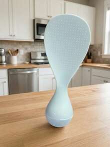 1/2pcs Creative Self-Standing Anti-Stick Rice Paddle, Heat-Resistant Rice Scoop Suitable For Rice Cooker, Cafeteria, Kitchen, Easy To Clean - Multicolor - View 11