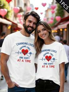 Men T-Shirts - MenWhite-1PC - View 1