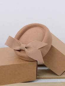 Mũ Fascinators vành rộng thanh lịch dành cho nữ, nơ lớn, thích hợp cho các dịp trang trọng, mũ Kentucky, mũ cưới, mũ cô dâu, mũ cocktail, mũ trà, mũ Fedora đỉnh bằng. - 04801174 - Xem 10