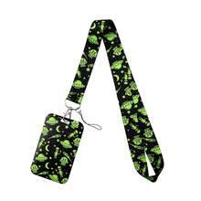 1 Set Minimalist Theme ID Card Holder - Lanyard Included - Suitable For Transit Card, ID Card, Name Card, Conference Pass, Nurse ID, School ID - Office & School Supplies - Multicolor - View 4