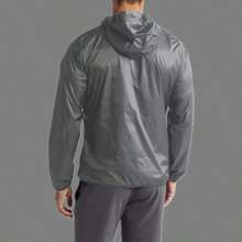 Corinthians Windbreaker Jacket - Mosaic Of The Fans At The Derby - Gaviões Da Fiel - People's Team 2 - Unisex - Tactel - 灰色 - 查看 5