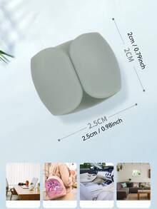 5pcs/10pcs New Creative Fashion Simple Cartoon Mixed Color Cable Organizer Clips, Suitable For Earphone Cables, Charger Cables, Data Cables, Computer Cables, Power Cords, Home Appliance Wires, Portable And Compact, Ideal For Home, Office, Travel, Dorm ,Travel Essential Bag - Multicolor - View 3