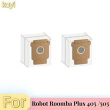 Bộ phụ kiện dành cho máy hút bụi robot iRobot Roomba Plus 405 Combo/505 Combo, bao gồm chổi chính, túi đựng bụi, cây lau nhà, bộ lọc, chổi cạnh và dụng cụ vệ sinh. - Nhiều màu - Xem 21