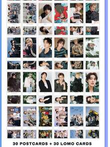 BT Shidi Team 2026 SEASON'S GREETINGS Celebrity 420pcs Voicecard Postcard Collection, Double-Sided LOMO Card, Laser Card, Greeting Card, Photo Card, Fan Collection Album Card, Themed Set Photo Card - Multicolor - View 7