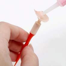 5pcs Set Of Multi-Functional Suction Cup Nail Art Tools, Easy To Absorb, Pry Open And Paste Nail Pieces, Professional Nail Art Aids - Multicolor - View 6