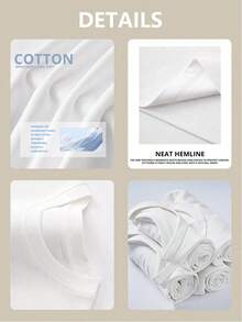 Graphic Hoodies Cotton T-Shirt Graphic Hoodies Cotton T-Shirt Plus Size Men Rock N Roll Music T-Shirt,Skull And 'defton Es' Band Tribute Printed Casual Soft Short Sleeve Pure Cotton  Tees Y2K,Oversize Plus Size Men's S To 5XL,Summer Tee Y2K,Oversize Plus Size Men's S To 5XL,Summer Tee - White - View 6