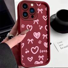 Funda de Teléfono de Moda a Prueba de Golpes con Protección de Lente para  12 Pro Max/ 12, 1 Pieza, Funda de Teléfono Moderna, Funda de Teléfono con Cordón, Funda de Teléfono de Apple Linda, Funda de Teléfono de Dibujos Animados, Funda de Teléfono Atractiva, Accesorios de Teléfono para Uso Diario, Cubierta de Estilo, Diseño de Dibujos Animados, Funda de Teléfono Duradera, Material de Alta Calidad, Carcasa Protectora, Carcasa a Prueba de Golpes, Adecuada para Fans de Anime y Entusiastas de la Moda - Colores mixtos - Ver 10
