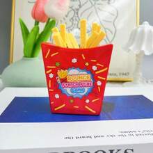 Teenage Surprise Prank Potato Chip Toy, Fun Party Board Game, Jumping Potato Chip Desk Game, Interactive Party Festival Stress Relief Toy, Office Desk Stress Relief Collectible - Multicolor - View 7