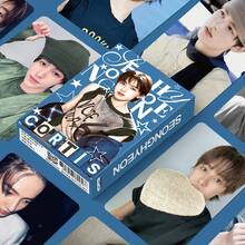 55pcs C ORTIS Mini Album "COLOR OUTSIDE THE LINES" Lomo Cards - Featuring James Zhao Yufan, Juhoon Kim, Seonghyeon Yum, Keonho, Includes Popular Song "Go", Kpop Fan Gift, Collection & Album Decoration - Multicolor - View 10