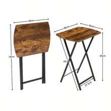 Outdoor Coffee Tables - Brown Black - View 4