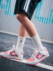 A BATHING APE 真皮经典舒适低帮时尚运动鞋，男女通用