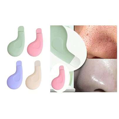 Set de 1/4 piezas Removedor de Puntos Negros - Limpiador de Poros Suave, Adecuado para el Cuidado de la Piel por la Mañana y por la Noche, Preparación del Maquillaje, Cuidado Facial, Viajes de Negocios, Spa en Casa los Fines de Semana, Juego de Regalo de Belleza, para Todas las Estaciones