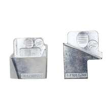 Removedor de correas de transmisión acanaladas para automóvil, herramienta de instalación de extracción de correa auxiliar elástica, modificación de reparación de automóviles, aleación de Zinc, 2 uds. ECJX - Aleación de plata - Ver 9