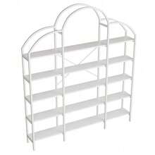 Bookcases - White + MDF+Metal + Modern - View 10