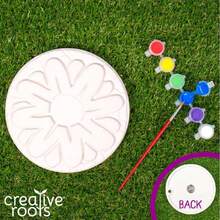 Kit Piedra Decorativa Jardín XL - Mosaico Floral DIY - Set Pintura Piedras 18cm - Manualidades Exterior Niños 8+,38259453 - Albaricoque - Ver 2