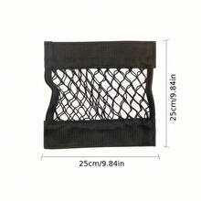 Rete elastica in maglia per il bagagliaio dell'auto, borsa portaoggetti universale, borsa organizer a gabbia per auto, borsa portaoggetti per schienale del sedile - A - Visualizzare 12